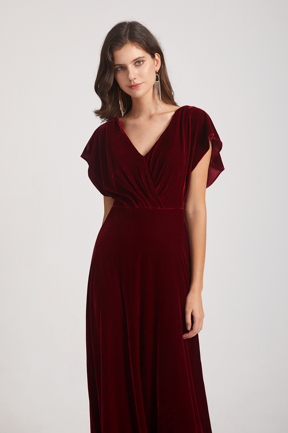 Velvet Bridesmaid Dresses