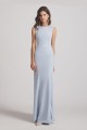 Jewel Sleeveless Open Back Trumpet Gown