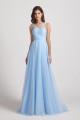 Sweetheart Backless Floor Length Tulle Bridesmaid Dresses